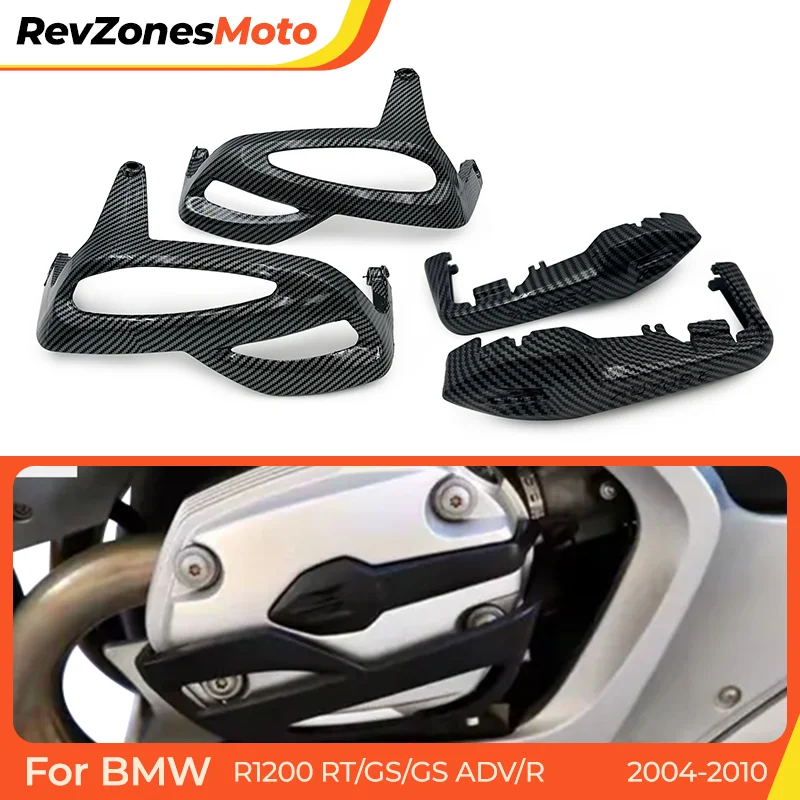 Motorcycle Cylinder Head Cover Spark Plug Cap for BMW R1200GS R 1200 GS ADV R1200RT 2004-2008 Engine Protector Guard Kit