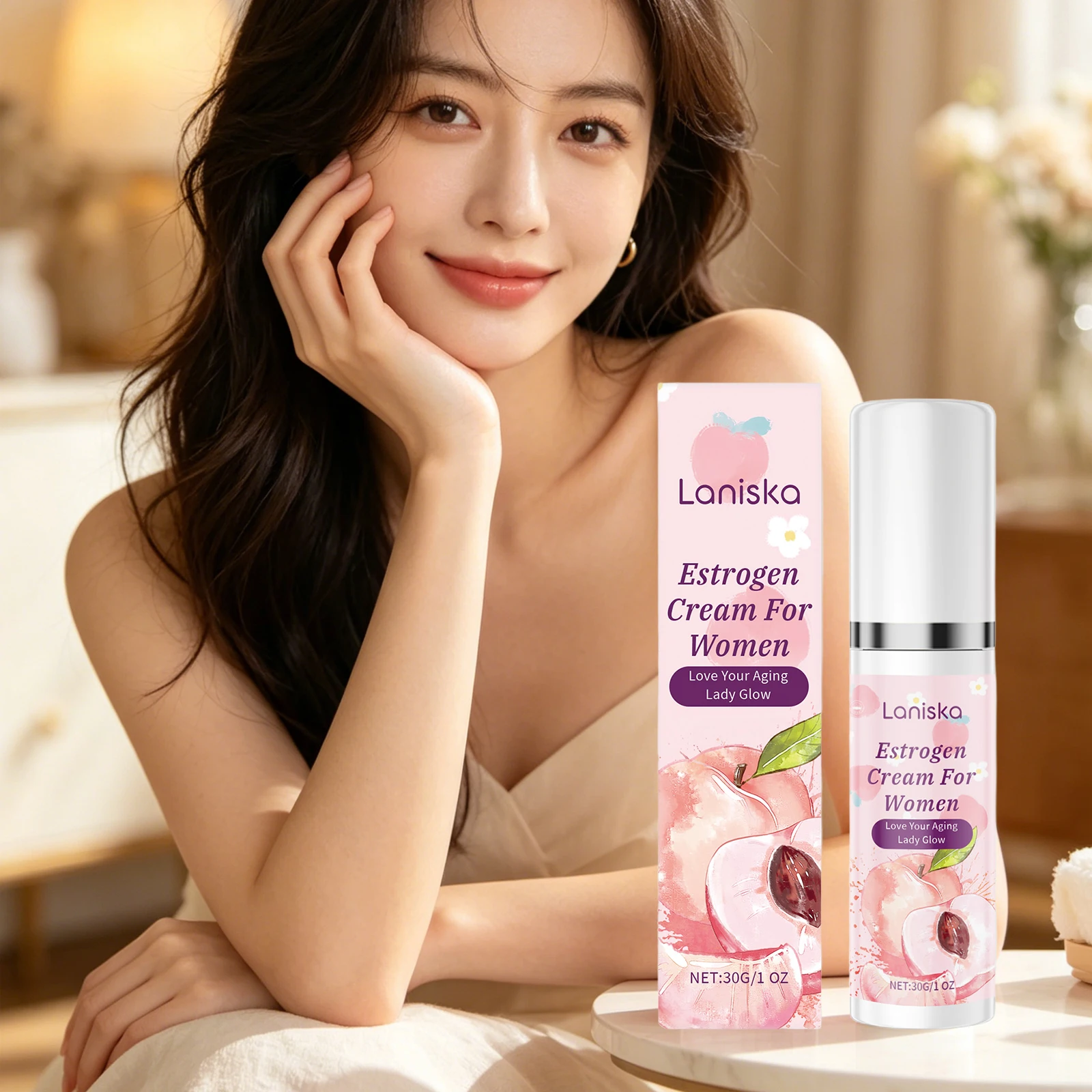 Estrogen Relief Care Cream Vaginitis Relief Women Menopause Balancing Reducing Fatigue Balancing Hormone Levels Relieve Massage