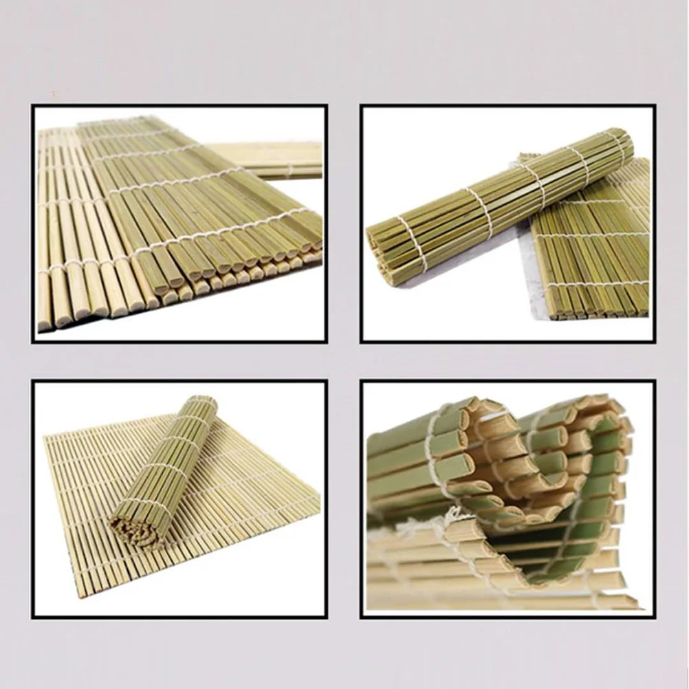 

Bamboo Sushi Rolling Mat Premium Practical Balloon Rice Maker Easy Clean Storage Home Professional Kitchen