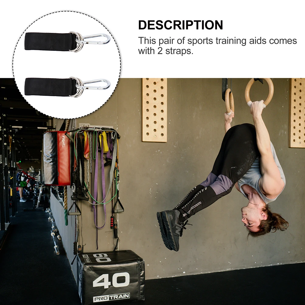 

4 pcs Pull-Up Straps Arm Strength Training Bands Gym Accessories Home Workout Equipment Resistance Exercise Bands Fitness