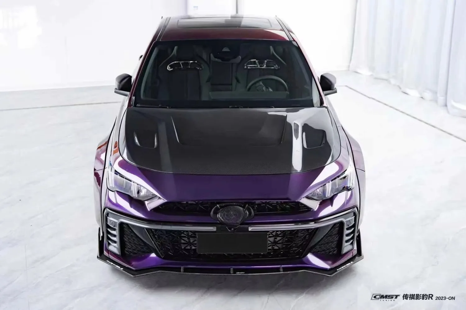 Carbon Fiber Body Kit for  Upgrade  Authentic Front Lip Side Skirt Rear Diffuser Wheel Eyebrow