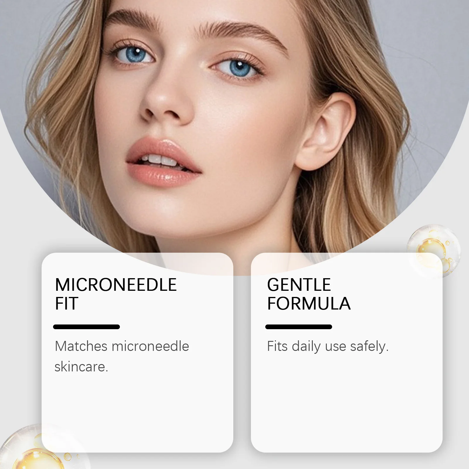 Portable Facial Roller Serum - Skin-Friendly, Plumping Radiance Boost, Fast-Absorbing Daily At-Home Lightweight Skincare