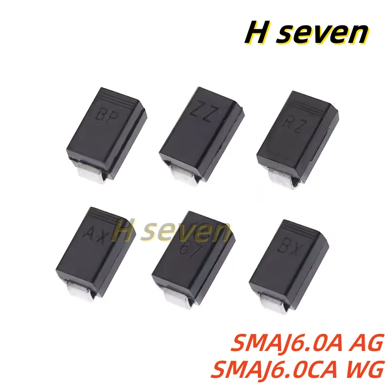 20Pcs SMAJ6.0A Ag S…