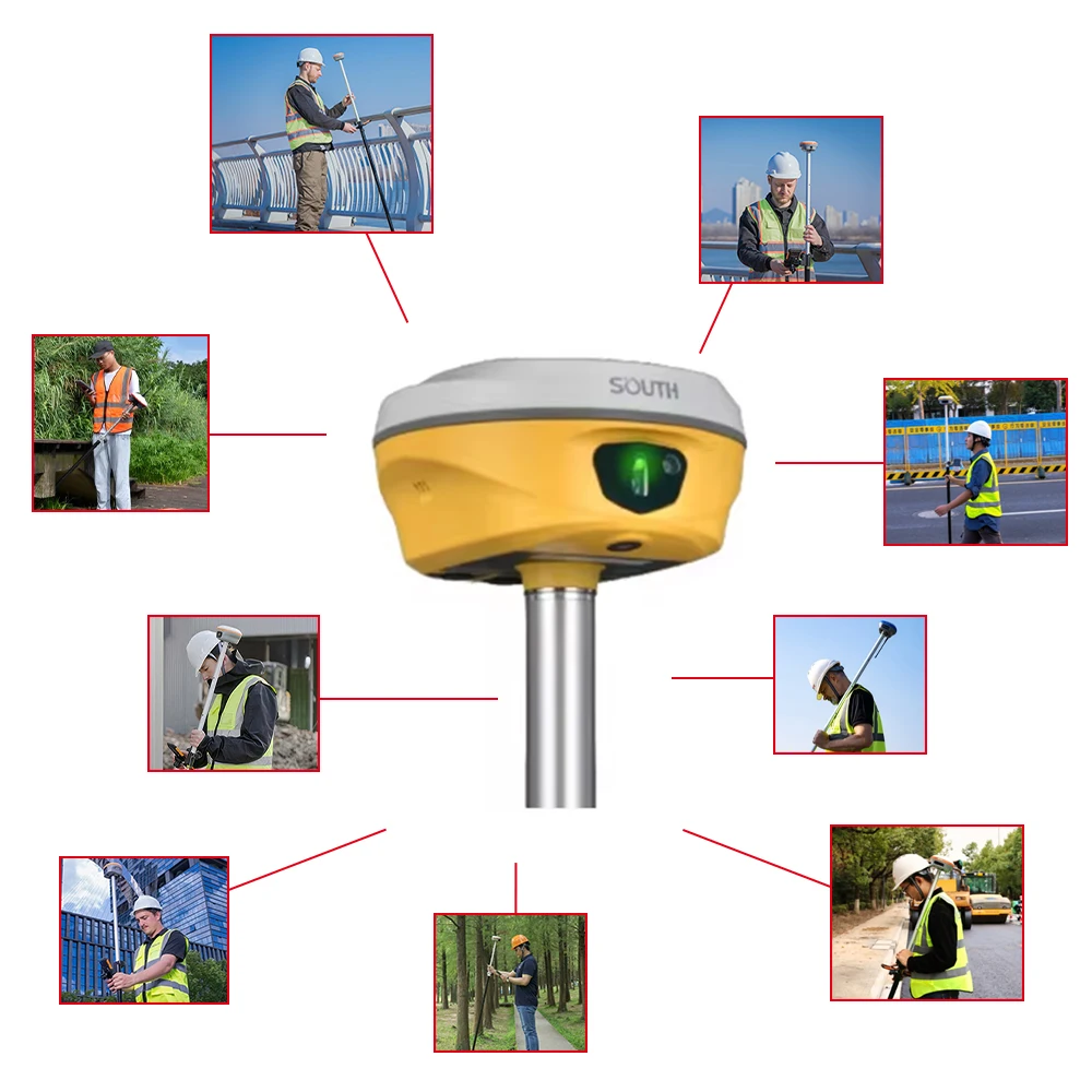 SOUTH ALPS1 GNSS RTK 1698 Channels IMU Laser And Video Surveying For Land Surveying