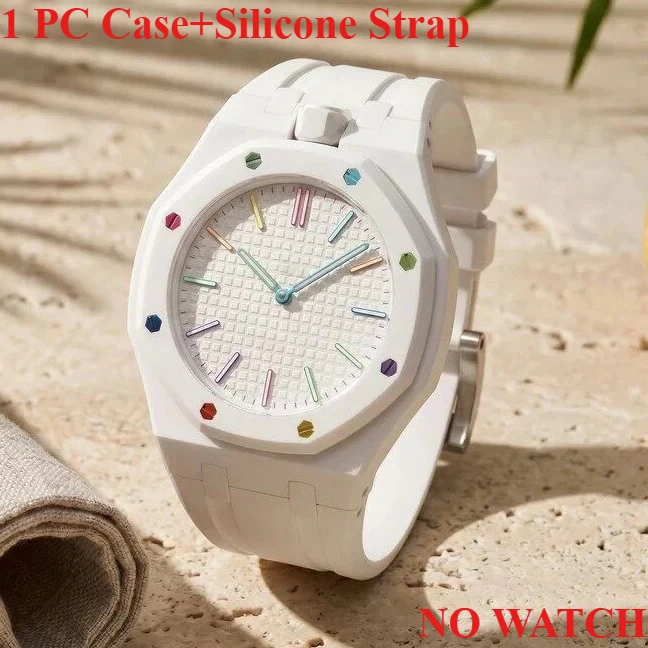 High Quality Hot 1 PC Case+Silicone Strap for Swatch X AP Royal Change To Integrated Modification Watch Pop Pocket  Accessories