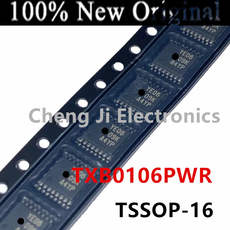 10PCS/Lot   TXB0106PWR   YE06 、TXB0106RGYR 、TXB0106IPWRQ1   YE06Q1  New level voltage converter chip  TXB0106