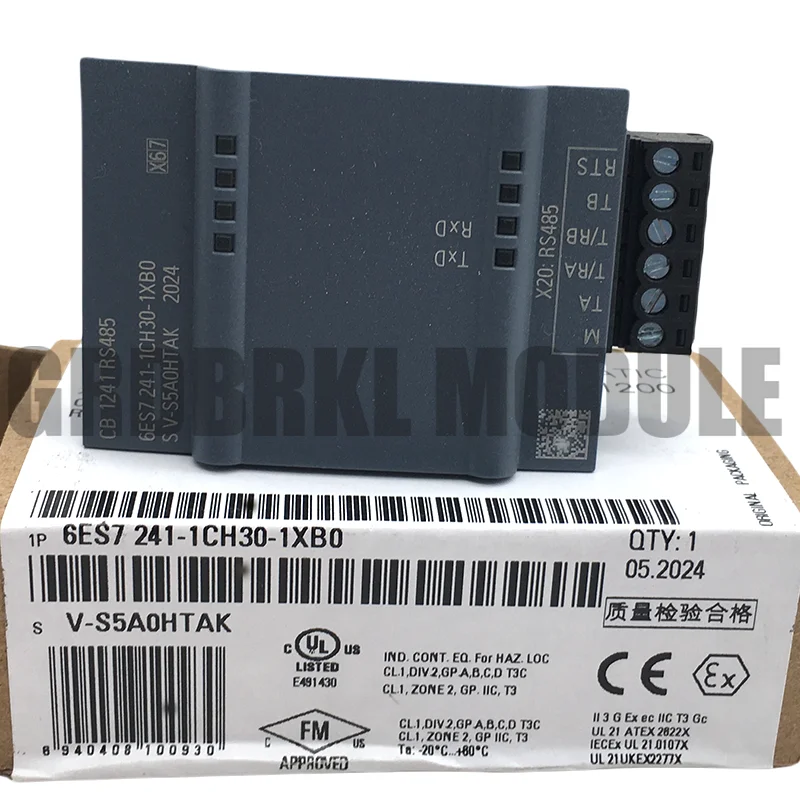 

New And Original Packing 6ES7241-1CH30-1XB0 CB1241 RS485