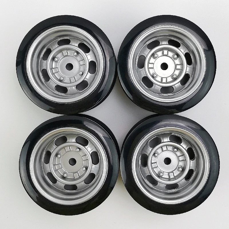 4pcs 6/9mm Offset RC Car 1/10 Scale Plastic Wheels Rims Drift On road Touring Model Hobby