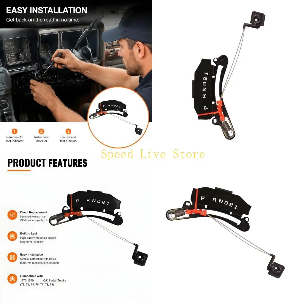 547C Factory Position Display Reproduction For 1973 1979 Older Pickups With Column Control