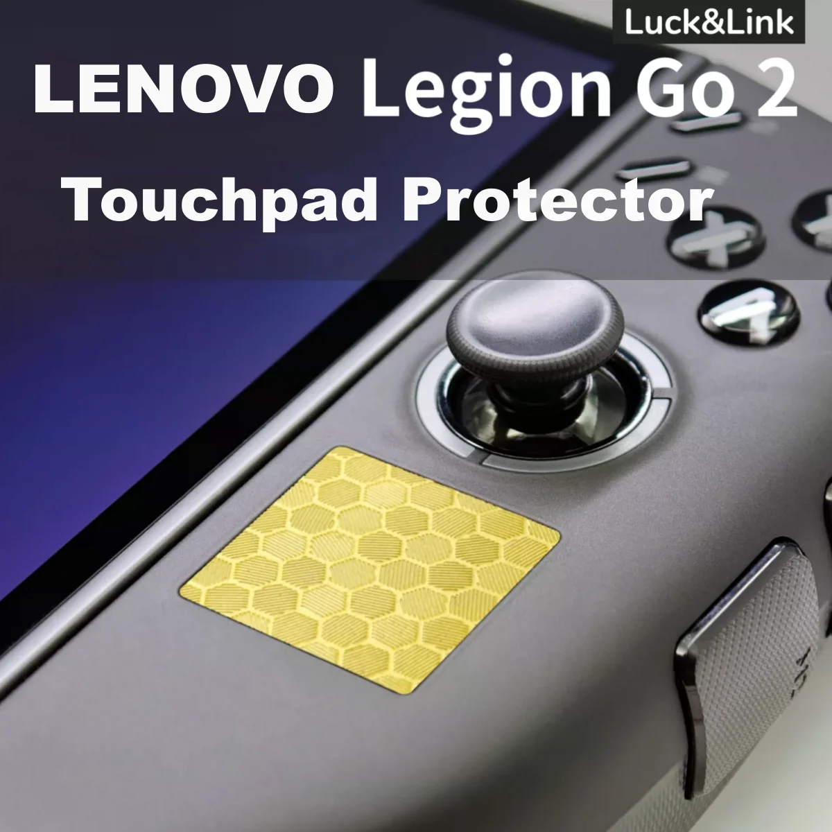 Touchpad Protector for Legion Go 2, Touchpad Protective Skin Texture Sticker for Legion Go 2 Touch Trackpads Legion Go Accessory