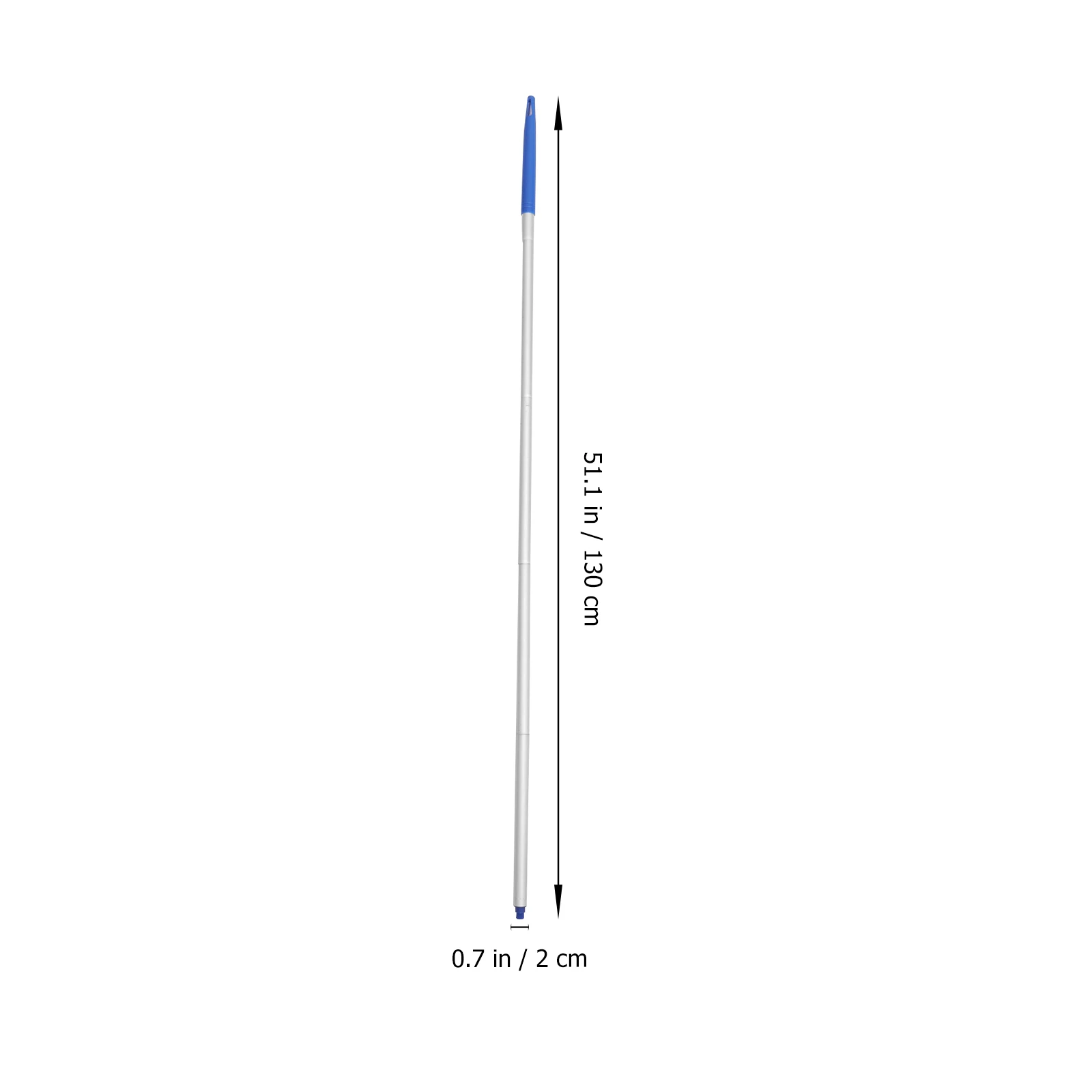 

1 Set Pond Clean Tool Pole Swimming Pool Cleaner Accessory Detachable Durable Lightweight Replace Pole For Pool Fountain Bathtub