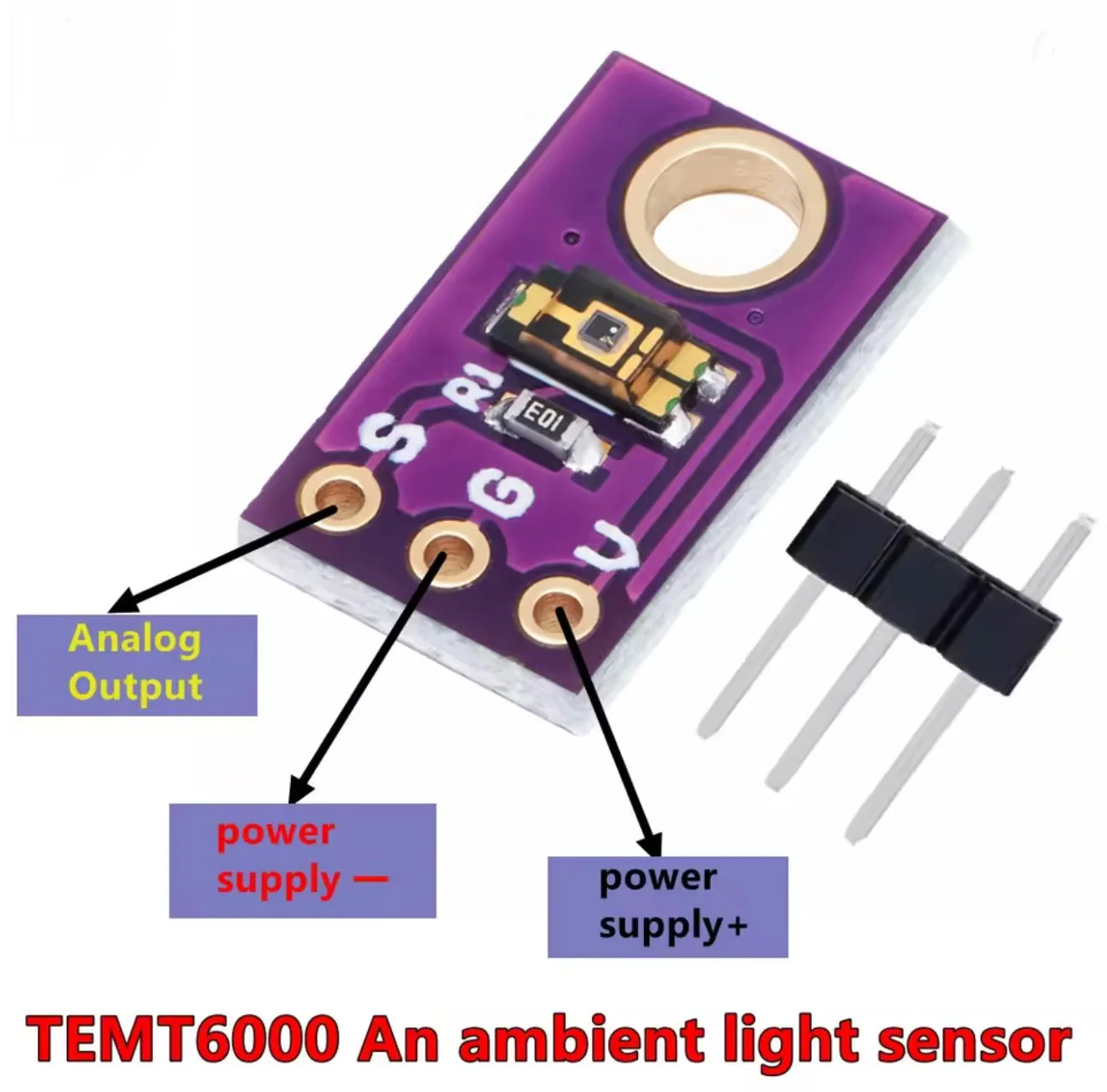 NEW TEMT6000 Light Sensor TEMT6000 Professional Light Sensor For Arduino