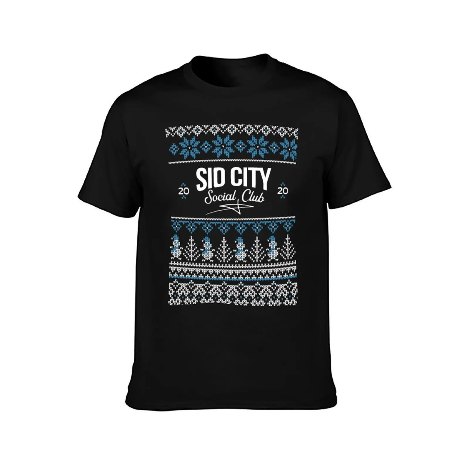 SCSC Holiday Collection 2020 - Snow T-Shirt Summer Casual Cotton Tee Oversized Streetwear Tops Vintage Graphic Print