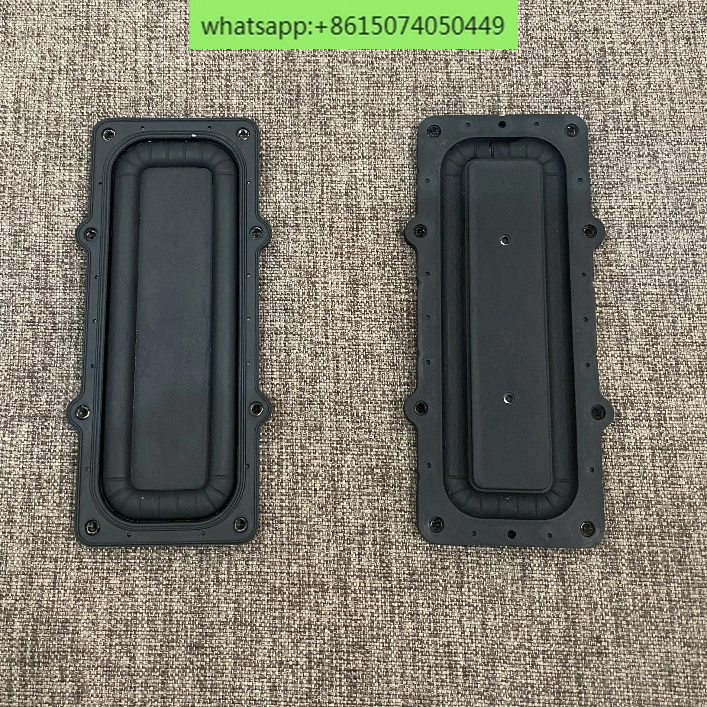10 個 120X49mm 長方形ウーファー振動フィルム補助装置フレーム付きオーディオ低周波ラジエーター