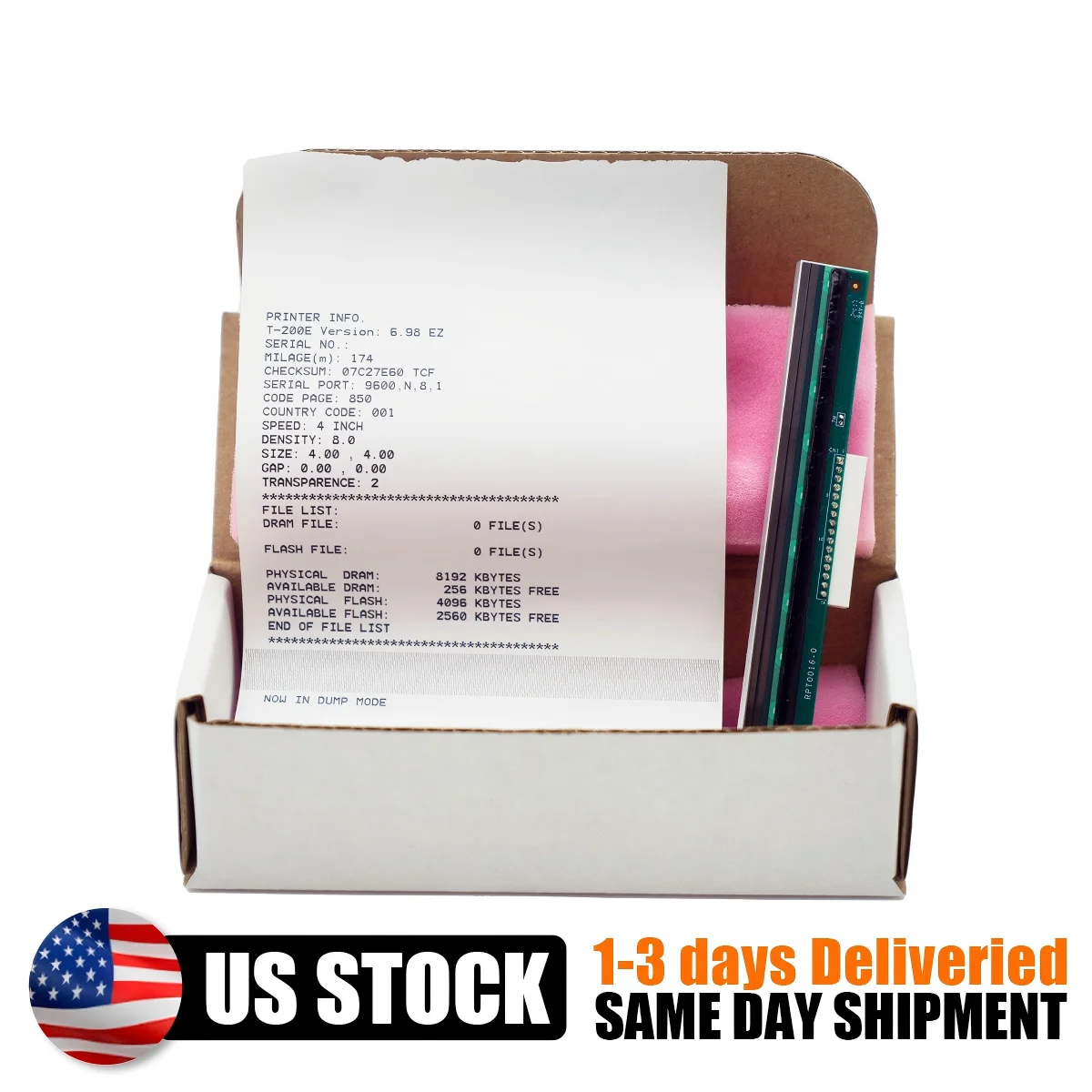203dpi Thermal Printhead for TSC ME240 Printer Head