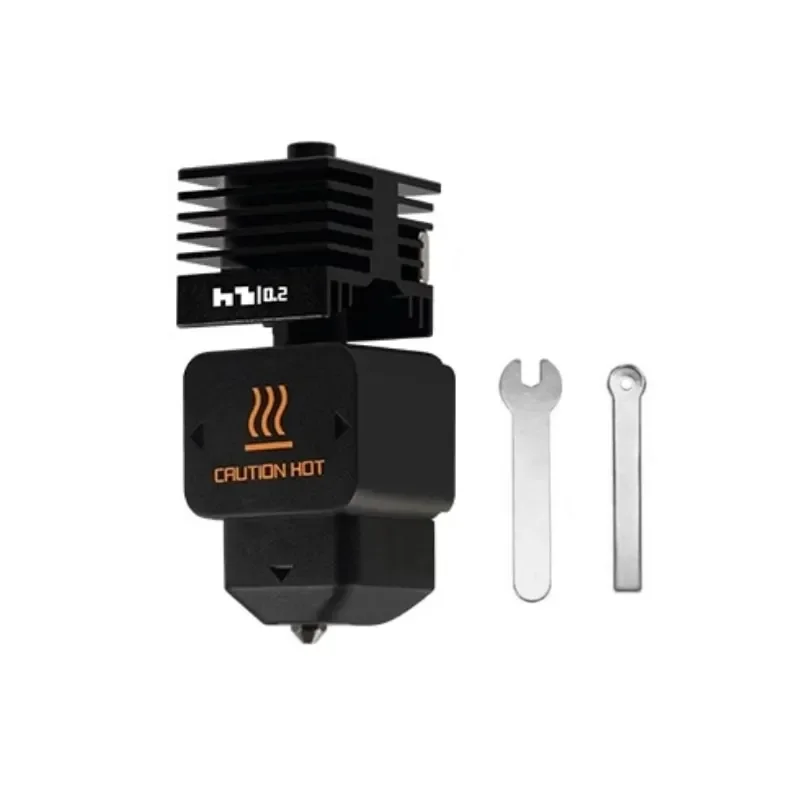 Voor Bambu Lab H2D X2D Hotend Kit 0.2/0.4/0.6/0.8mm gehard stalen nozzle hotend voor H2D H2S hotend vervanging 3D-printer onderdelen