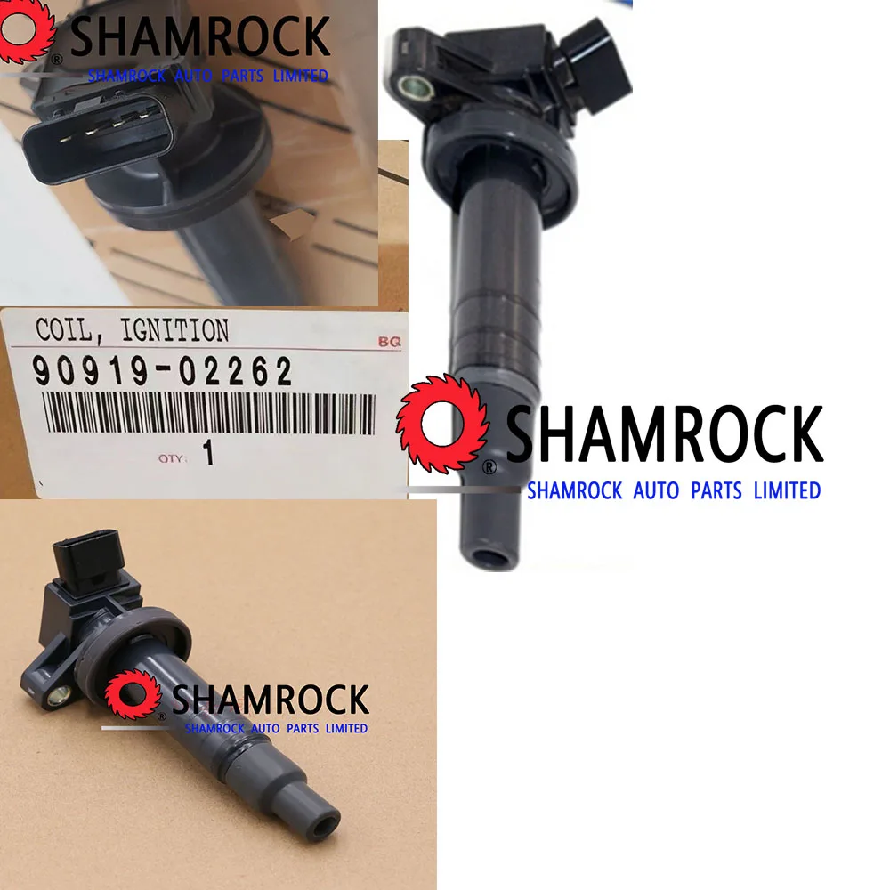 90919-02262 90919 02262 4x Genuine Ignition Coil Set  OEM 90919-02262 90919 02262