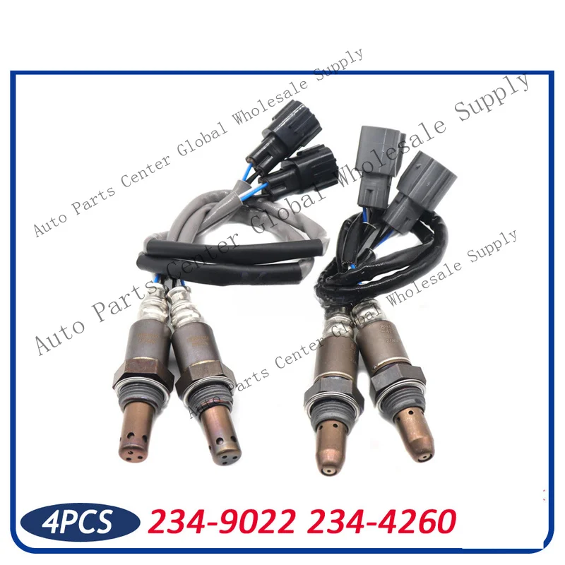 Z+ For Toyota Tacoma 2.7L L4 Automatic trans. 4PCS New Upamp;Downstream Oxygen Sensor