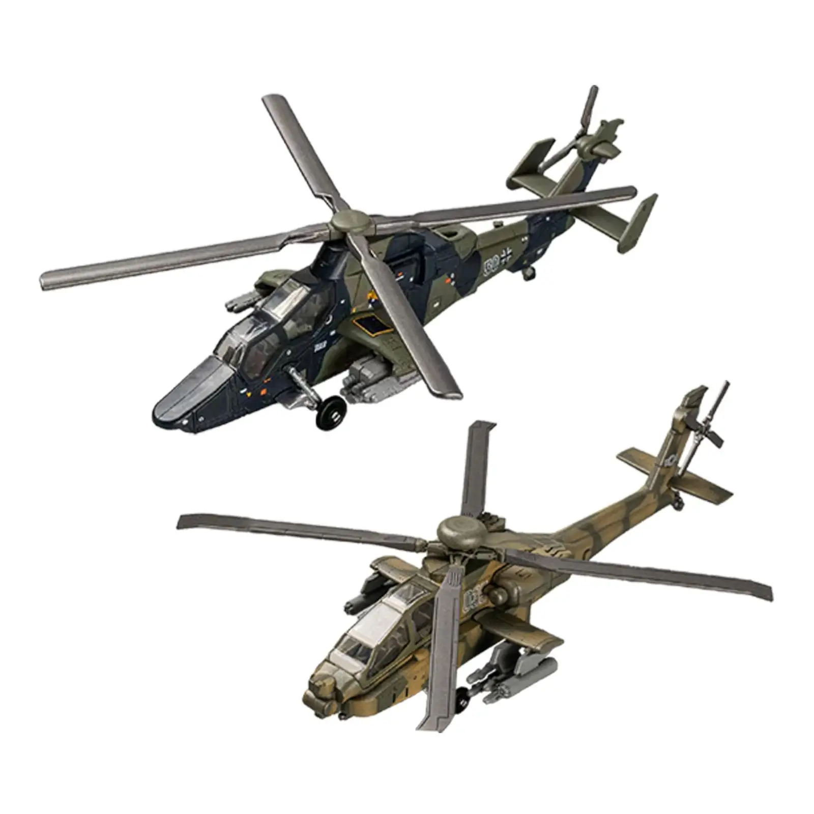 

Helicopter Building Set Pretend Toy Plane Aircraft Model for Cafe Office Bar