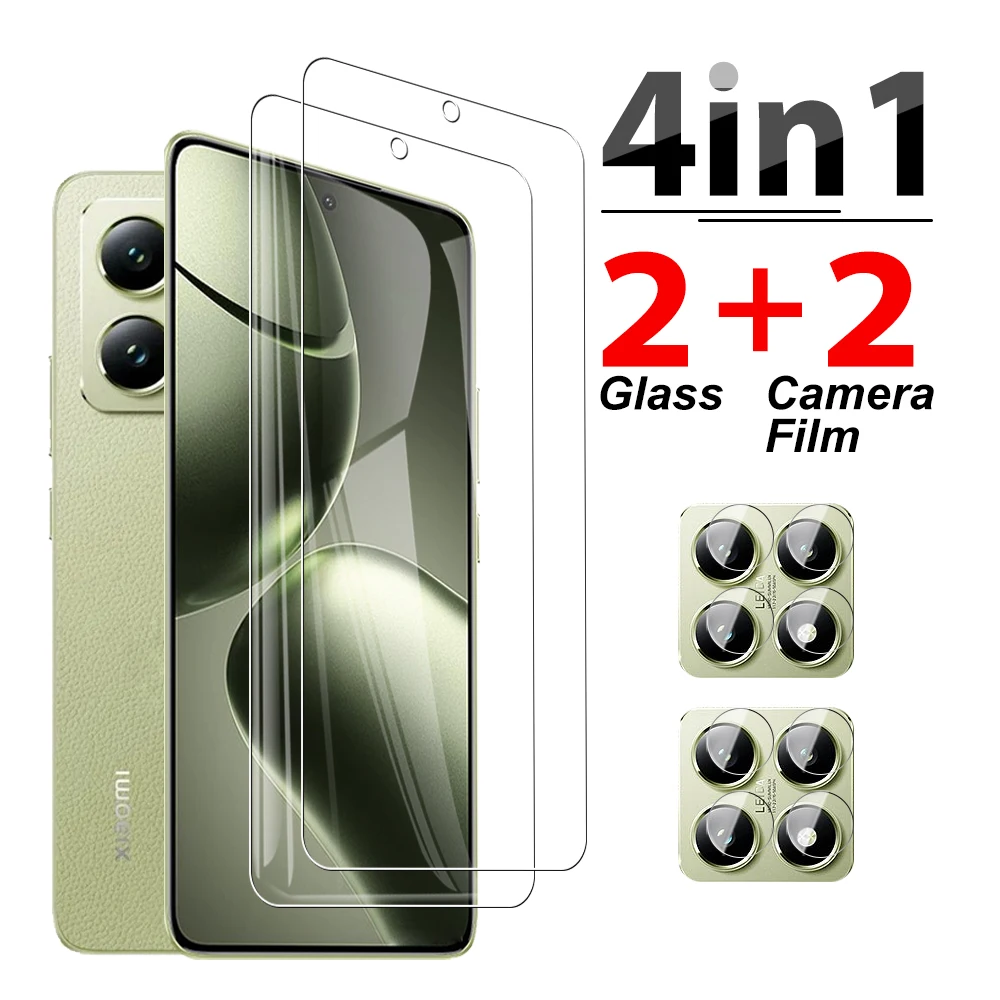 4in1 For Xiaomi 14T Pro 14TPro 14 T Screen Protector HD Lens Camera Film xioami Xiaomi14TPro Xiaomi14T Pro 5G Protective Glass