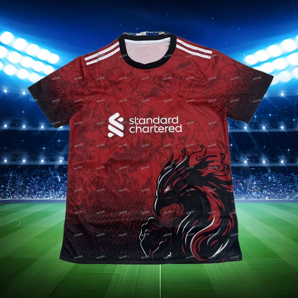 Camiseta de Entrenamiento de Fútbol para el Verano 2026, Edición Especial Liverpool, Camiseta de Playa para Hombre y Mujer, Traje de Surf, Traje de Neopreno
