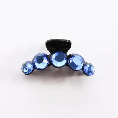 New Fashion Women Girls Crystal Plastic Hair Claws Korean Style Cute Acrylic Hair Claw Hair Clips  Headwear