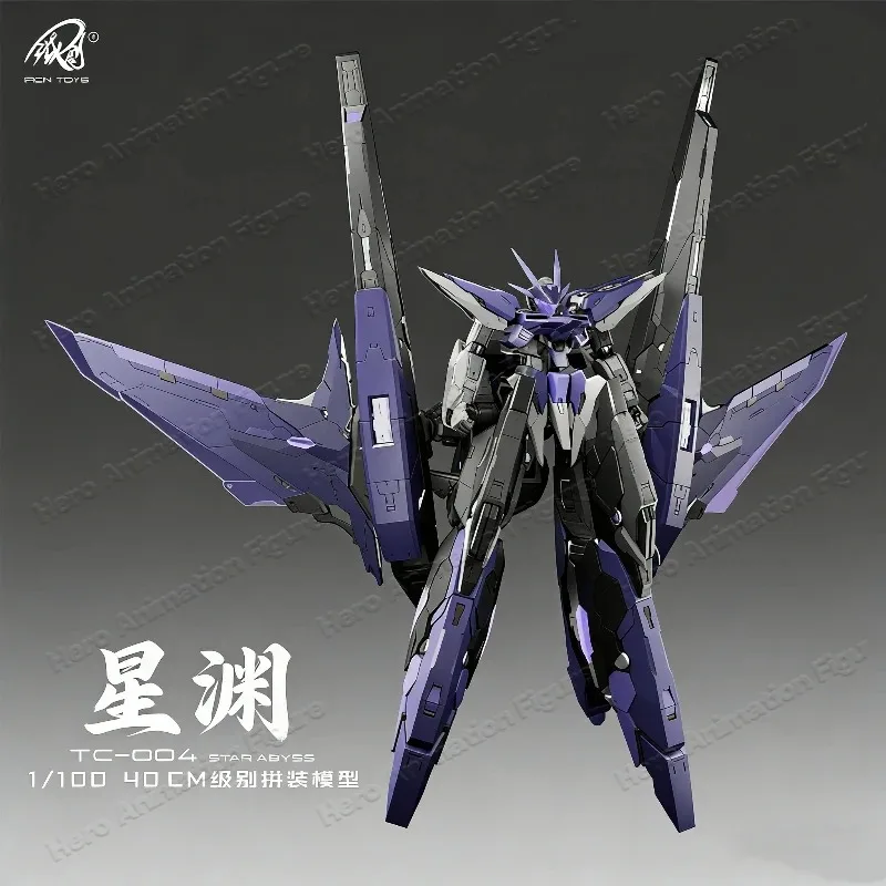 

1/100 Iron Toys Star Abyss Assembly Model Kit Action Figures Transformable Aerial Combat Mecha Toy With Water Decals Boy Gifts