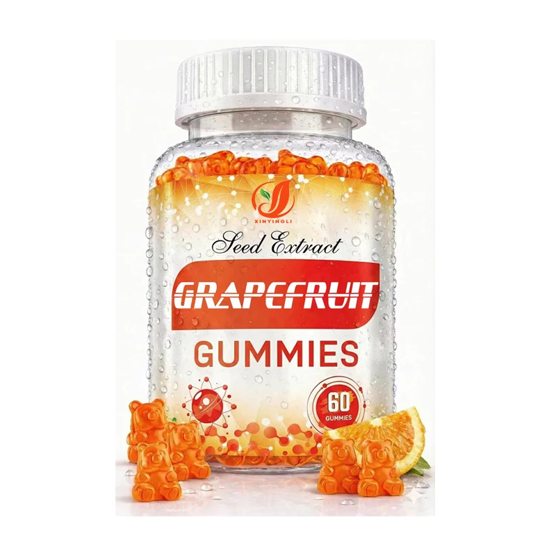 Grapefruit Seed Extract 1000mg Vegan Gummies, Used for Immune Balance and Digestive Cleansing, Promoting Digestive Health