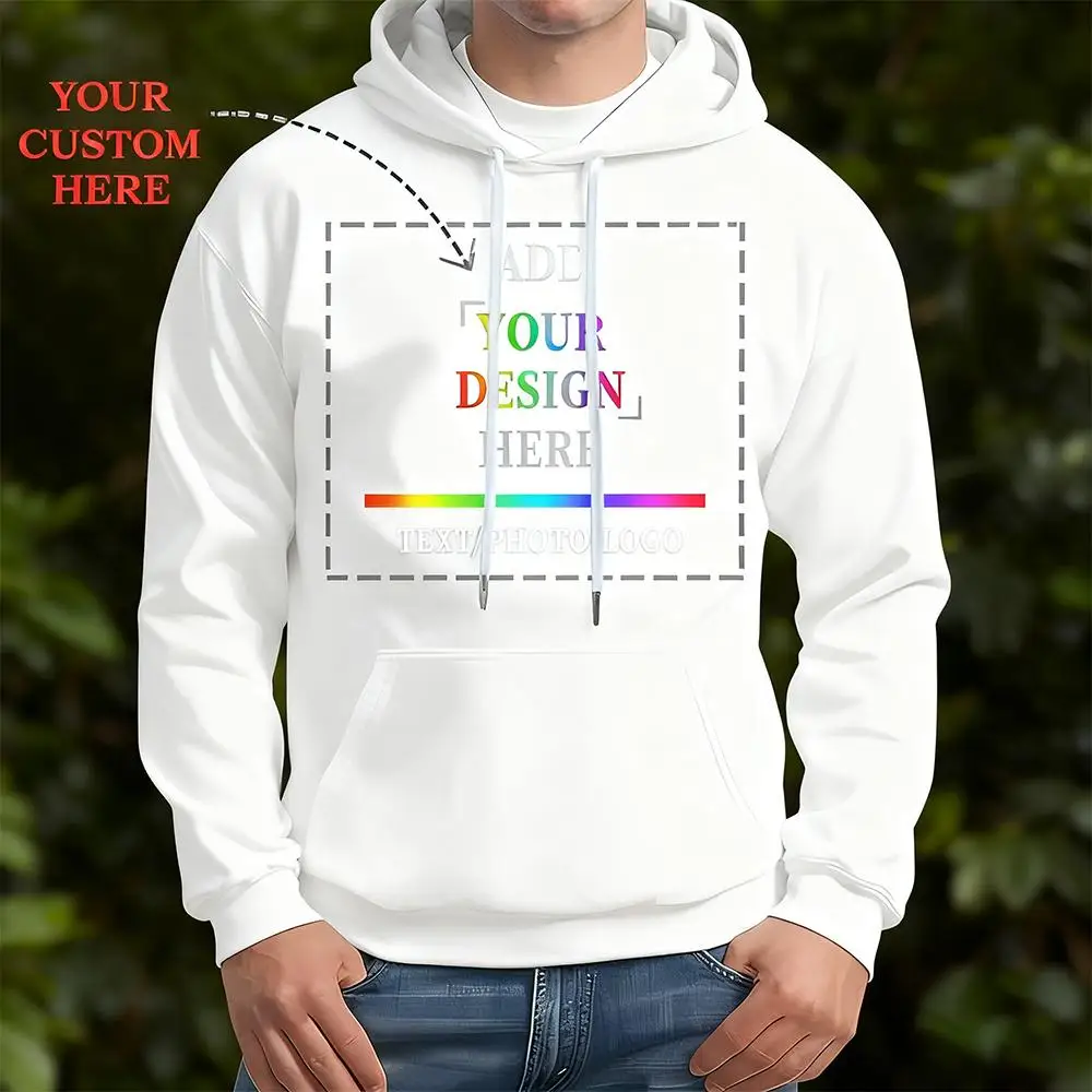 Personalized DIY Custom Hoodie Customized Logo Quick-drying Sports Jersey Unisex 3D Printed Long Sleeve Pullover Sweatshirt