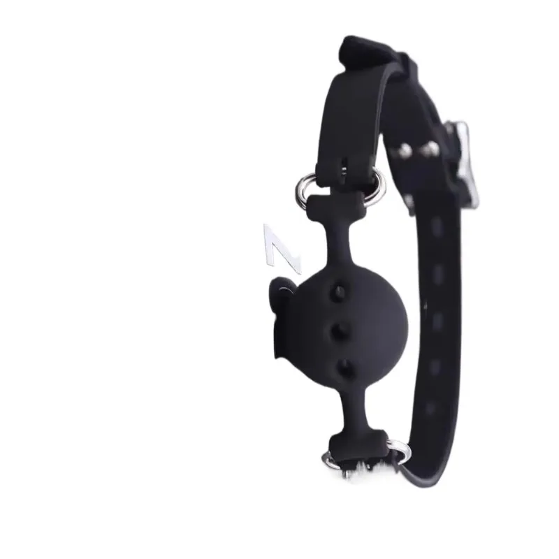 Cosplay Slave Exotic Accessories Soft Silicone Gag Ball BDSM Oral Bondage Gear Fetish Open Mouth Sex Toys For Couples
