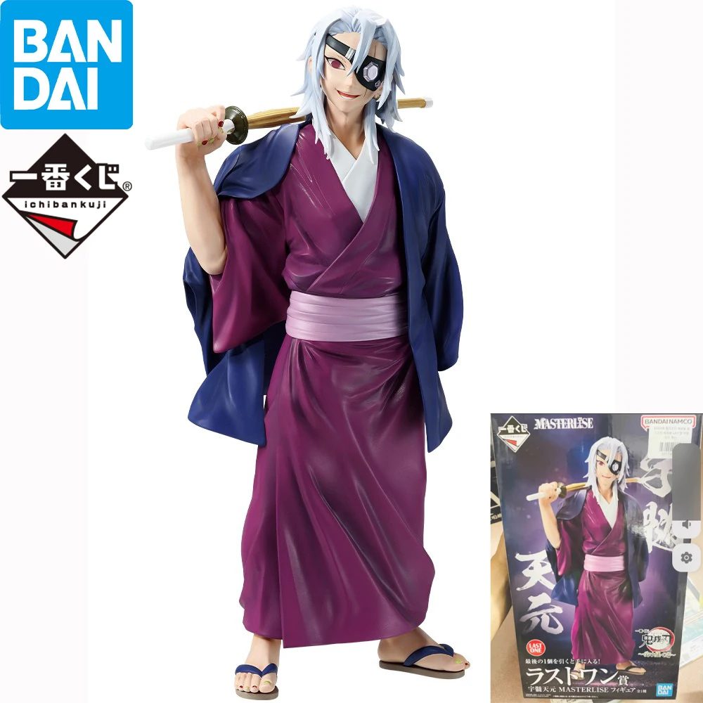 Oryginalna figurka anime Bandai Spirits Ichiban Kuji Kimetsu No Yaiba - Uzui Tengen, figurka akcji, model dekoracyjny, dostępna od ręki.