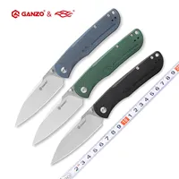 2025 Ganzo Knife G771 FBknife 60HRC D2 Blade G10 Handle Folding Knife Survival Tool Pocket Knife Tactical Outdoor Camping Tool