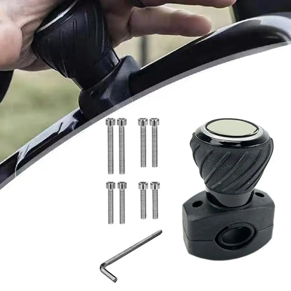 Compact Steering Handle Electric Steering Wheel Knob Easy Installation Heavy-Duty Applications Long-Lasting Performance