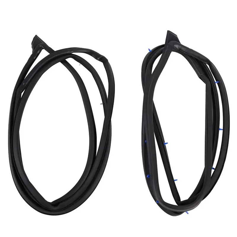 

1Pair Front Door Weatherstrip Waterproof Adhesive Strip 72350-SNA-A01 72310-SNA-A01 For Honda Civic 2006-2010-T61C