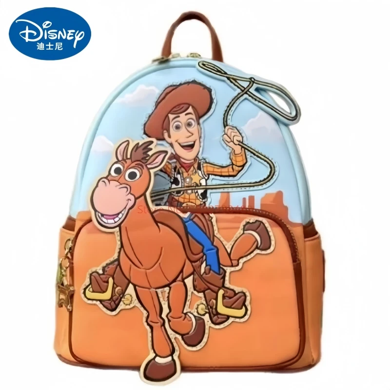 

Hot Disney Loungefly Toy Story Woody & Bullseye Mini-rucksack Student Backpack Children's Backpack Shoulder Bag Leisure Backpack