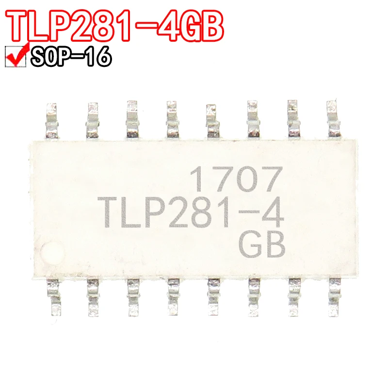 1PCS TLP280-4GB TLP281-4GB/GR TLP283-4GB TLP284-4GB TLP521-4GB TLP523-4 TLP620-4GB TLP626-4 TLP627-4 SOP-16