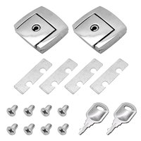 1PCS ButtonToggle Golf Box Hasp Buckle Latch Safety Cabinet File Metal Alloy Buckle Fastener Luggage Lock Hasp with Key