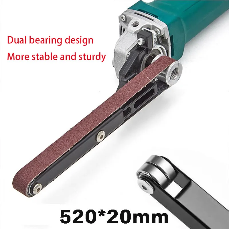 

Polishing Wood Metal Kitchen Knife Machine Angle Grinder Modified Belt Machine Belt Set Small Belt Machine Bracket Sandpaper Machine
