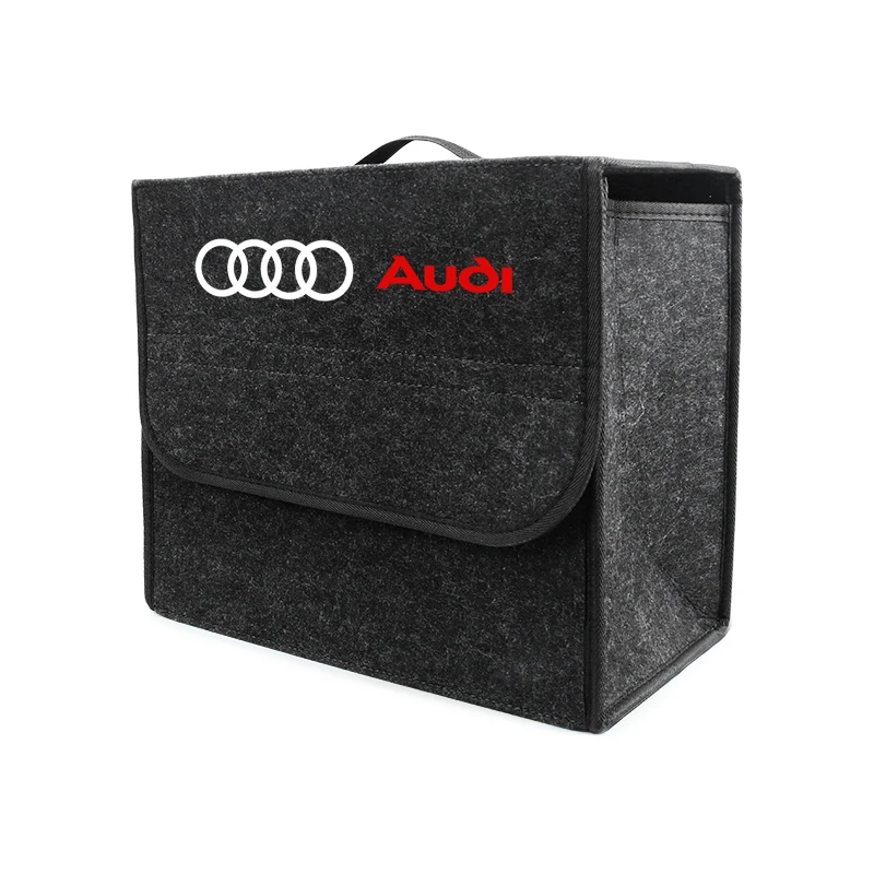 Car Trunk Storage Box Foldable Sundries Organizer Bag For AUDI A1 A3 A4 A5 A7 A8 Q3 Q5 Q7 S3 S4 S5 S6 S7 Accessories image 4