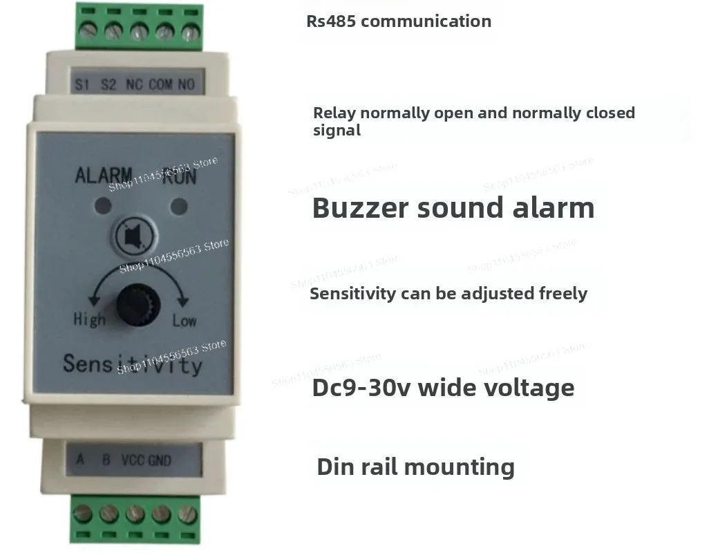 Water Immersion Sensor Transmitter, Machine Room Water Leakage Alarm Controller, Water Leakage Rope, Electrode RS485 Switch