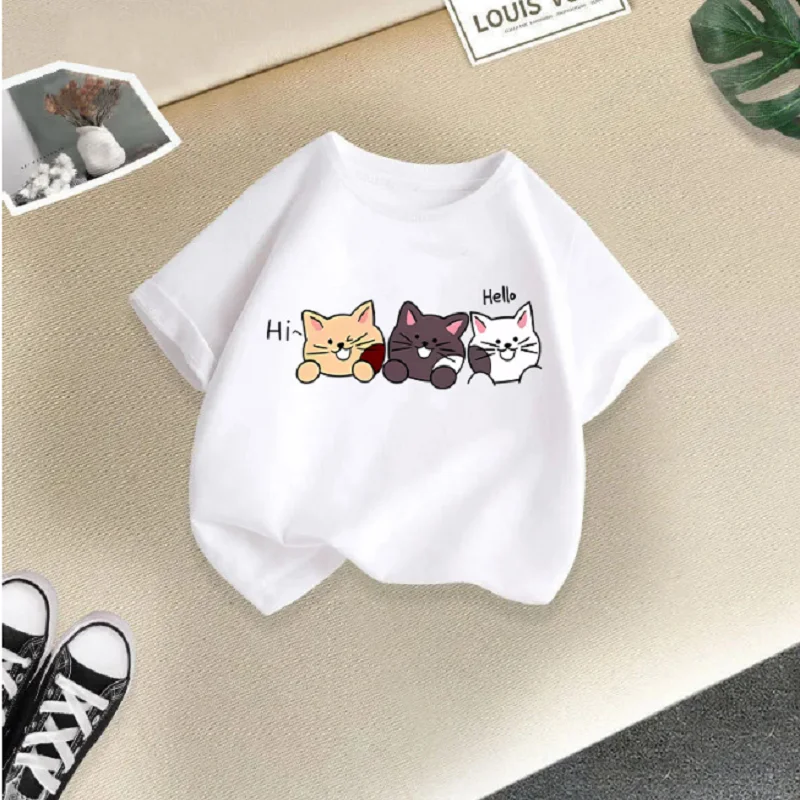 Hot Sale girls 'short-sleeved children's T-shirts and undergarments – the new summer collection for 2026, including half-slee