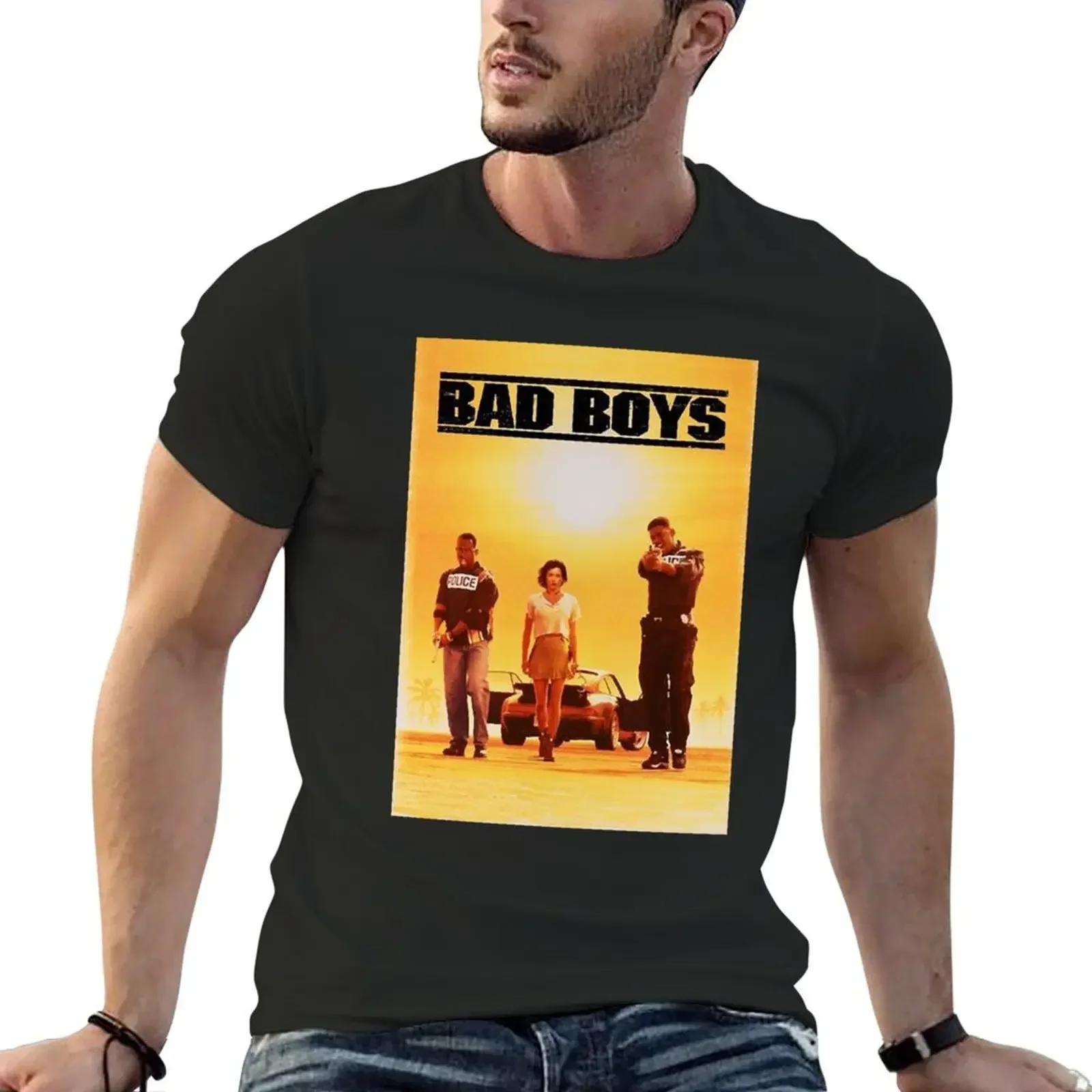 

Lover Gifts Bad Boys Movie Cool Gift T-Shirt essential t shirt plus size clothes mens graphic t-shirts pack