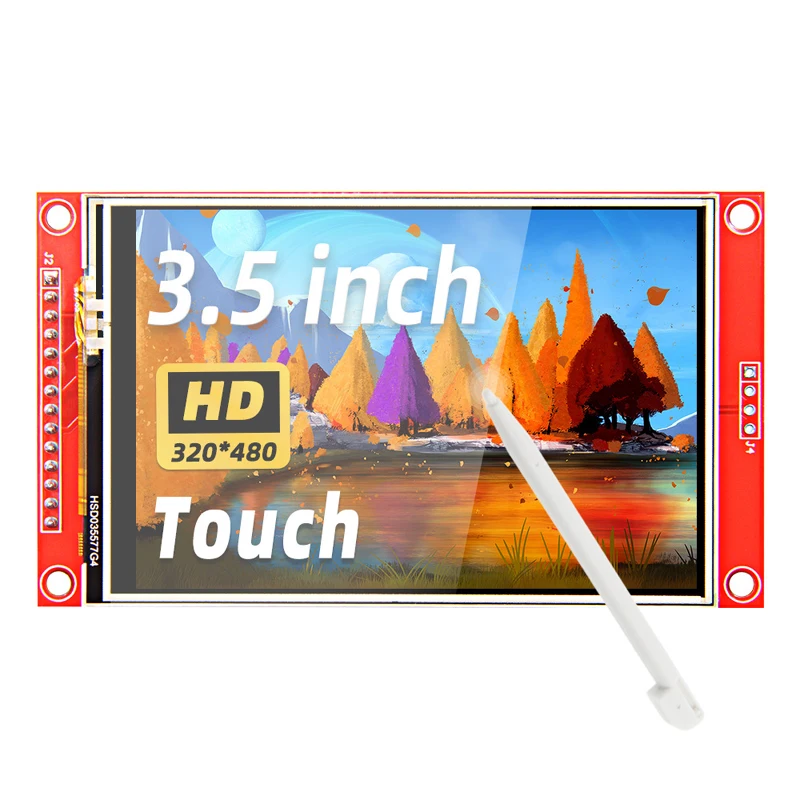 320×480 3.5 inch tft lcd Touch Screen Module for Raspberry Pi Display 3.5”ILI9488 SPI Interface Display Touch Pen