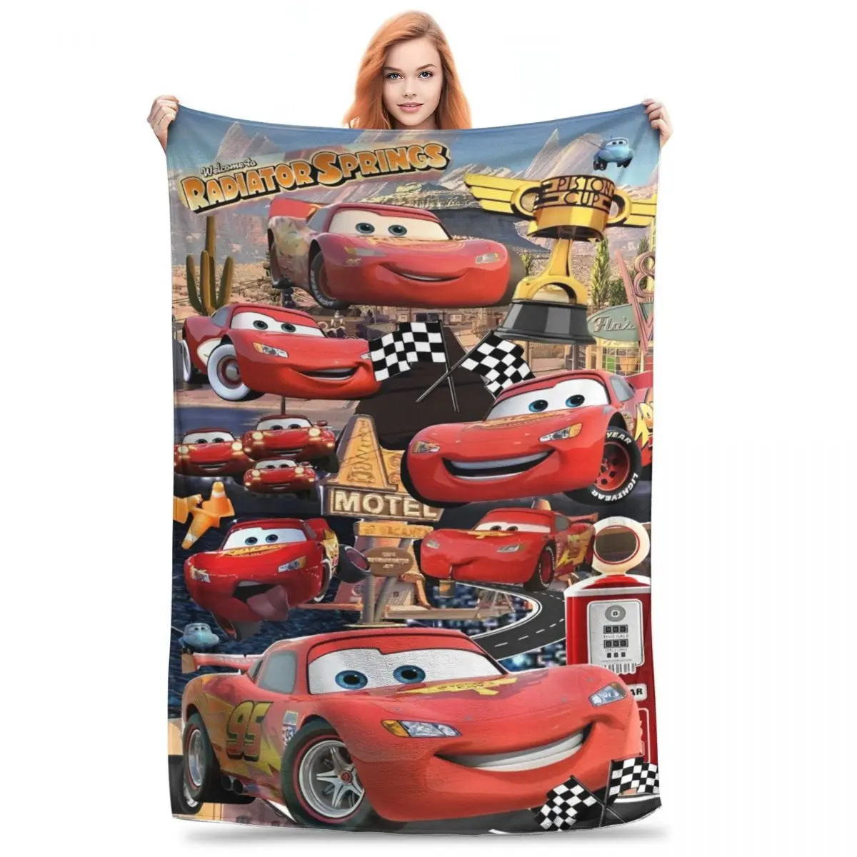 Lightning Mcqueen Merch Blanket Amazing Throw Blankets Amazing Gifts