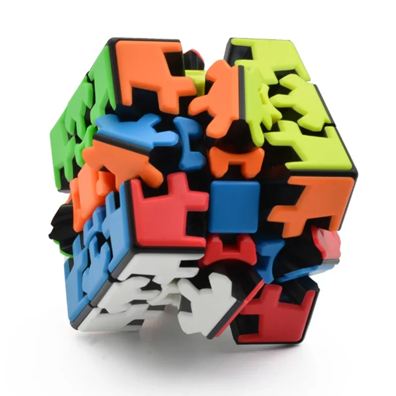 3x3x3 Gear Magic Cube Professional Educational Toys Kids Fun Game Stress Relief Stereo Puzzle Gear Magic Birthday Gift