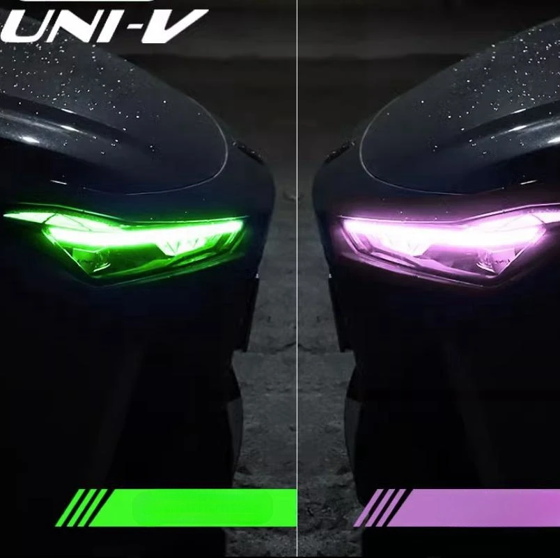 لون تغيير فيلم كشافات غطاء ل CHANGAN UNI-V UNIV ، المصابيح الأمامية الحاجب الجفون تقليم ، الملحقات الخارجية ، 2022 ، 2023