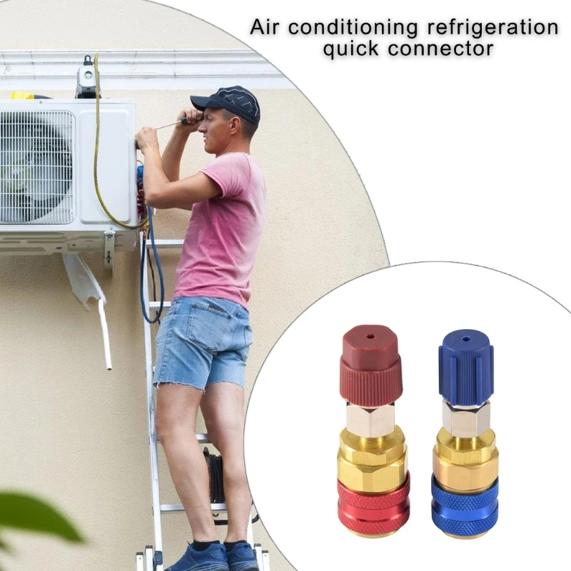 Adaptateurs à connexion rapide, coupleur rapide haute basse pression, paire pièces, livraison directe