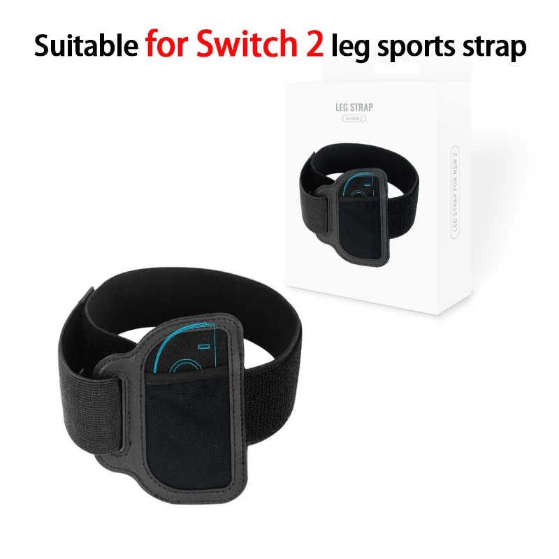 Leg Strap for Switch2, Velcro Adjustable, Breathable&Lightweight for Active Gaming，Game Accessories