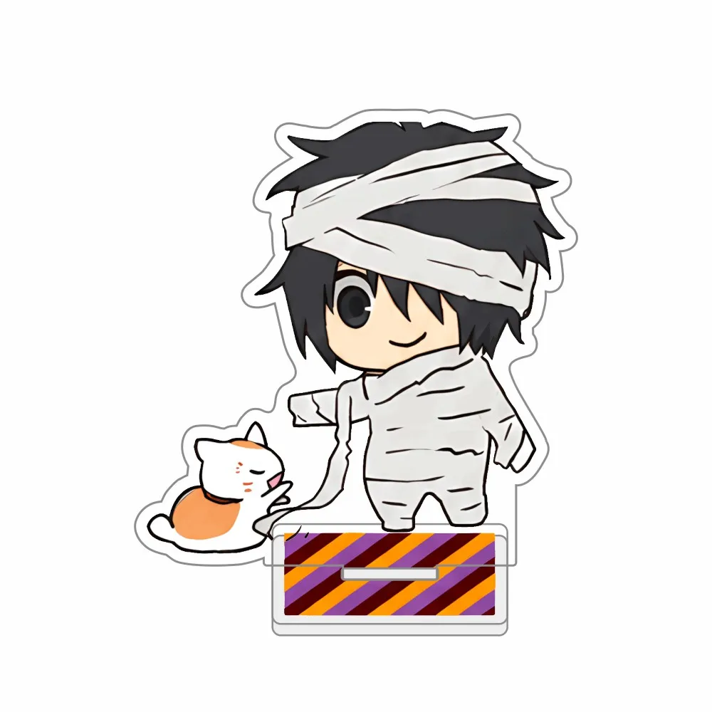 Natsume's Book of Friends New 10cm Halloween Ver. Acrylic Stand Keychain Natsume Takashi Nyanko-sensei Model Cosplay Decoration