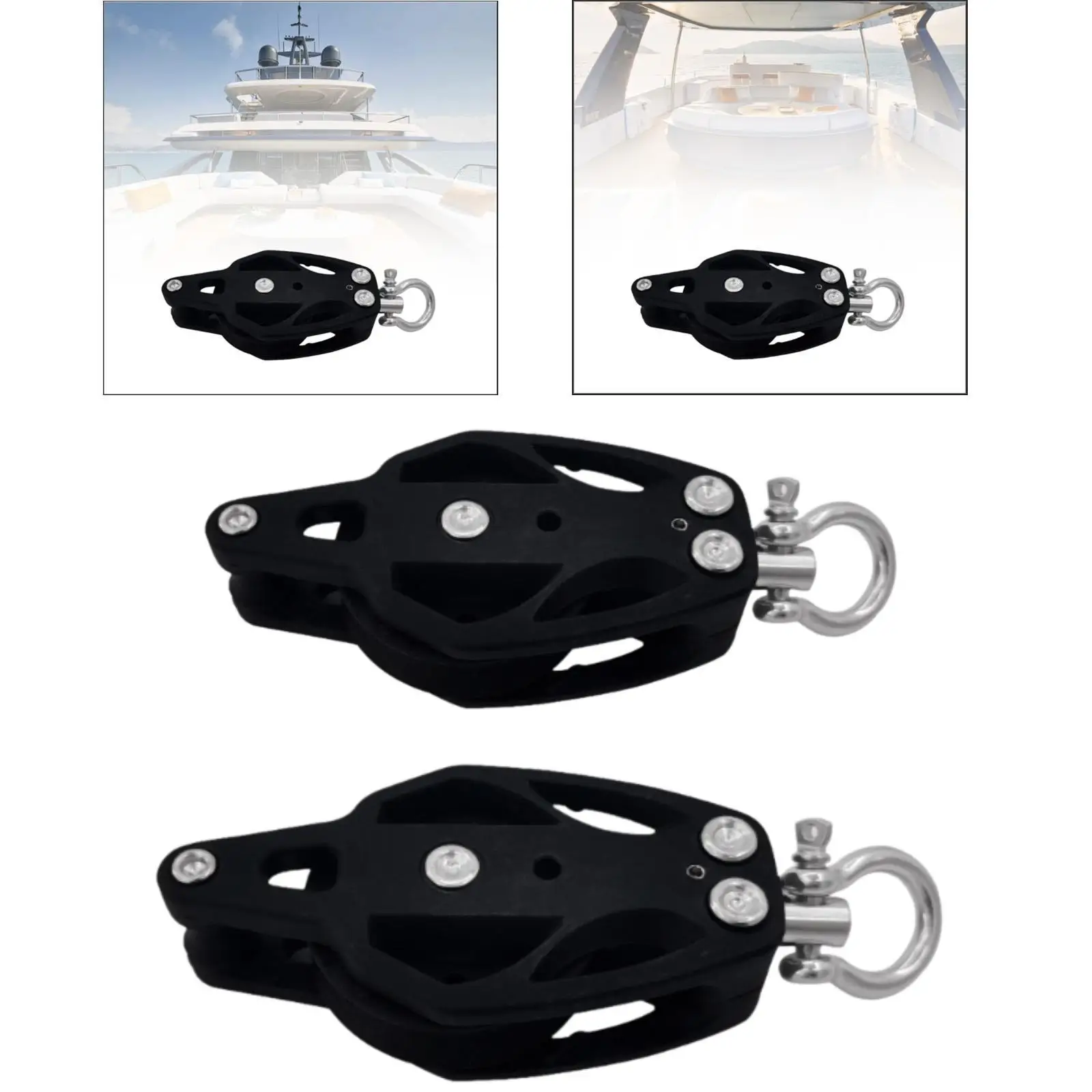 Lifting Pulley Pulley Bearing Block Small Rigging Crane Pulley Block Single